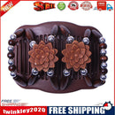 Retro Magic Beads Double Hair Comb Clip Stretchy Hair Combs (Big Flower)