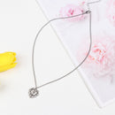 Gothic Religion Hollow Heart Pendant Cross Necklace Jewellery Clavicle Chain
