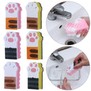 Cat Paw Magic Wipe Pot Washing Wash Cleaning Sponge Brush Wavy Thick