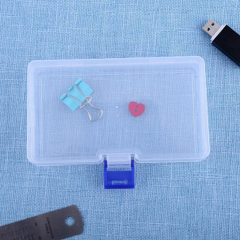Transparent Tool Box Electronic Parts Storage Holder Jewelry Home Organizer