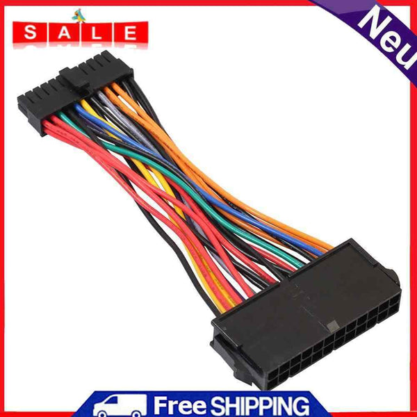 ATX Power Supply Standard 24Pin Female to Mini 24p Male Internal Cable Stromka
