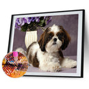 5D DIY Diamond Painting Puppy Full Drill Rhinestone Mosaic Art Picture Craft