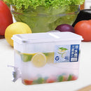 4L Refrigerator Cold Ice Kettle With Faucet Lemonade Water Tea Bottle Cool Newly