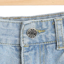 Button for Jeans 17mm No-Sew Buttons Replacement Kit Fits to Jacket Pants Bag