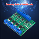4-Channel MOSFET PLC Amplifier Board Driver Module 10A Optocoupler Isolatio