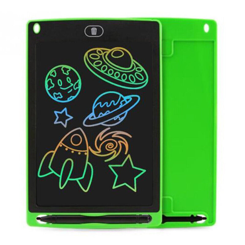 8.5in LCD Digital Writing Tablet Portable Drawing Board (Colorful Green)