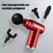 Electric Fascia Guns w/ 4 Heads USB Rechargeable Back Neck Deep Muscle Massager