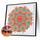 Crystal Drill 5D Special Shaped Diamond Painting Color Mandala Kit (GT135) Newly