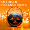 Halloween Jar Atomizing Light Holiday Party Prop Witch Fog Machine for Bar House