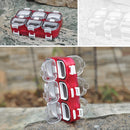 Magnetic Fishing Hook Storage Tackle Box Fishhook Accessories Tools Case Newly