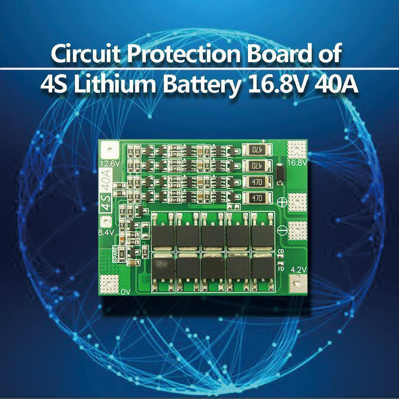 4S 16.8V 18650 Charger Lithium Battery Circuit Protection Board Balancer Newly
