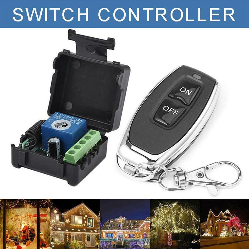 433Mhz Remote Control Switch Universal Remote Relay Receiver and Controller`
