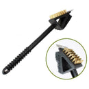 2 in1 BBQ Grillbürste Länge Reinigungsbürste Grill N1K4 W9N8 Metallborsten T0M0