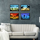 16pcs Silhouette Painting Template Stencils for Oil Paint Pattern Color Filling