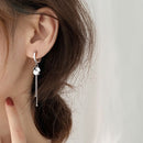 Girls Boho Multilayer Drop Dangle Drop Earrings Long Tassel Earrings Wafer