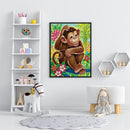 5D Diamond Painting Animal Full Round Drill Rhinestone DIY Wall Crafts Mosa