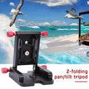 Folding Z Type Stand Holder Tripod Kit Flex Tilt Head Pan Ball Head for Camera