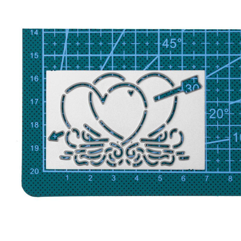 Arrow Heart DIY Craft Cutting Dies Stencils Scrapbook Embossing Album Card