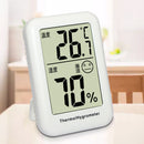 Electric Digital Temperature Humidity Meter Thermometer Hygrometer (White)