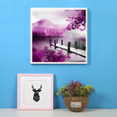5D DIY Full Drill Diamond Painting Scene Lake Cross Stitch Embroidery Kits
