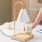 Electric Candle Warmer Wax Melt Aromatherapy Table Night Lamp (White EU)