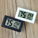 White/Black Digital LCD Temperature Humidity Meter Thermometer Hygrometer Gauge