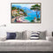 5D Full Drill Diamond Seaside Painting Embroidery DIY Cross Stitch Decor