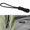 1pcs Schwarz Reißverschlußanhänger Puller Kabel Reißverschlusszipper, E9S6 A6F5