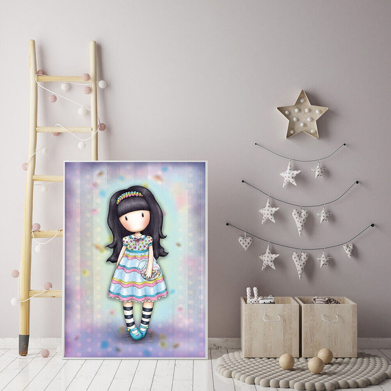 girl 40x50cm Oil Paint By Numbers Picture DIY Painting