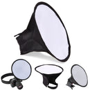 20cm Round Flash Softbox for Diffuser Speedlight Photography Canon Newly