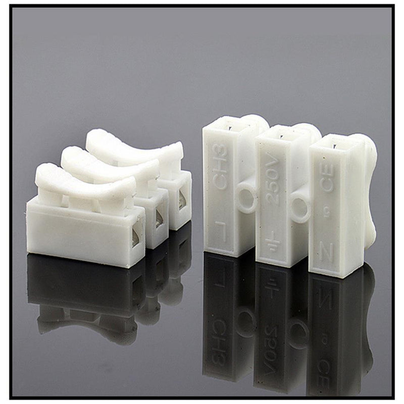 Wire Crimp Terminals Block Quick Connector No Screw Clamp Electrical Supplies