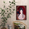 Beauty Girl Oil Paint by Numbers Hand Painted Frameless Picture Home Ornament