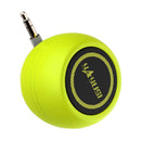 A5 Mini Speaker 3.5mm Stereo Audio Player for Phone Notebook (Green) Newly