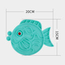 Silicone Dog Feeding Lick Mat Cat Feeder Licking Pad Slow Feeder Bowls for Pets