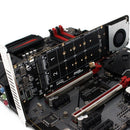 PCI-E 16X to M.2 M-KEY NVME SSD RAID Riser PCI-E4.0 PCI Express X4 Extender
