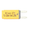 DC 14V Auto Reset Mini Circuit Breaker Blade Fuse for Car Boat(20A Yellow) Newly