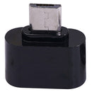 Micro USB Cable Adapter USB 2.0 to USB OTG Converter for Mouse (Black 1pc)