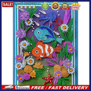 Diamond Painting Kit 5D Special Shaped DIY Clownfish Rhinestone Picture Ornam