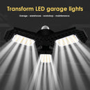 LED Foldable Industrial Light Outdoor Yard Workshop Garage Lamp (White 80W)