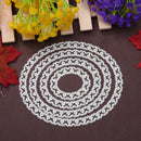 4pcs Metal Cutting Dies Stencils for DIY Scrapbooking (Elliptical Butterfly-2524)