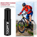 10pcs MTB Road Bike Brake Cable End Caps Inner Wire Tips (Black 5mm Brake) Newly