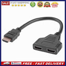 HDMI-compatible Splitter 1080P Video HDMI-compatible Switcher 1X2 Split 1 in 2 O