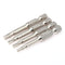 8Pcs 50mm Magnetic Head Bits S2 Chrome Plated Steel Torx Screwdriver Bit Se