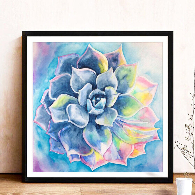 Succulent Plants 5D DIY Diamond Painting Kit Full Round Drill Wall Pictures