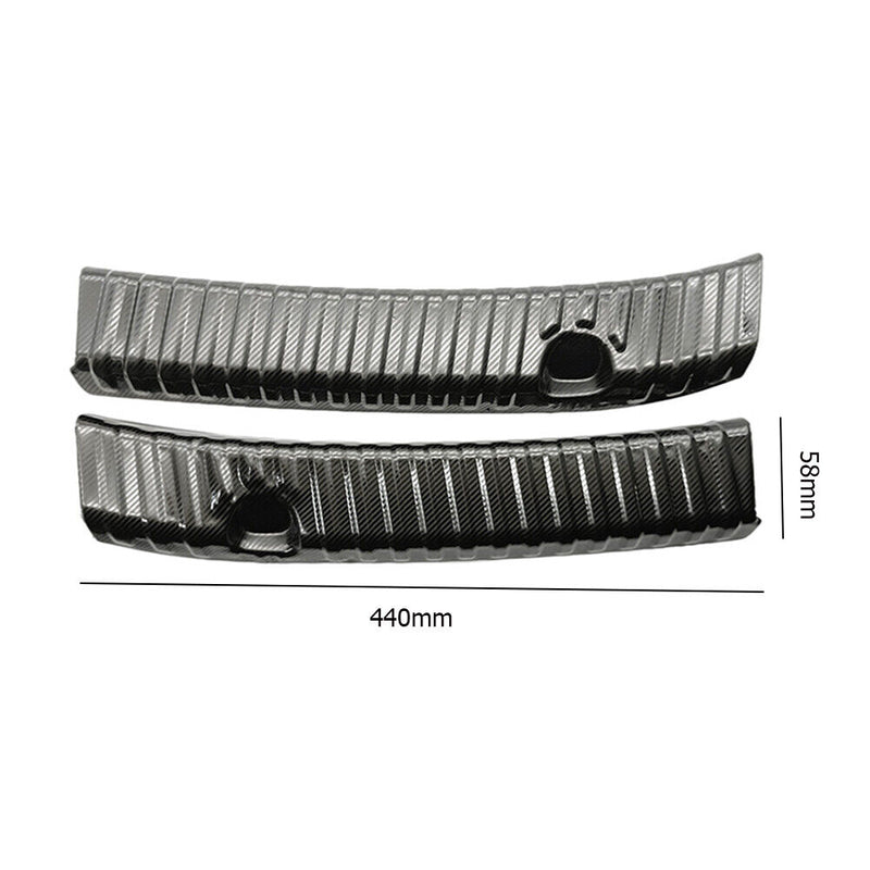 #A Trunk Inner Rear Bumper Guard Plate Cover Practical Trim Auto Accessories