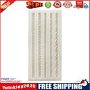 Braided Rope Silicone Mould DIY Chocolate Fondant Cake Border Decorating