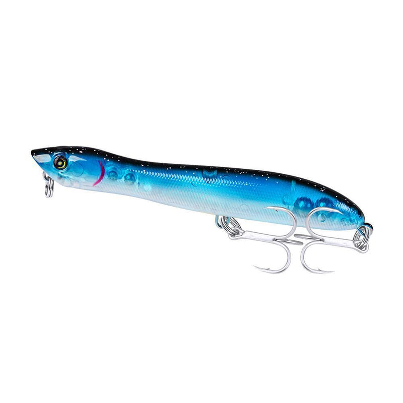 Sinking Popper 8.35cm 6g Lures Plastic Artificial Wobbler Fishing Bait (B)