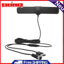 80 Miles Range Indoor Digital HD Amplified TV Linear Antenna Signal Boost