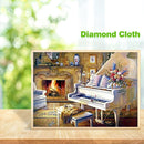 5D DIY Full Drill Diamond Painting Piano Embroidery Mosaic Craft Kit Home Decor
