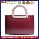 2pcs Women Crossbody Handbag PU Tote Shoulder Composite Bags Set(Red)